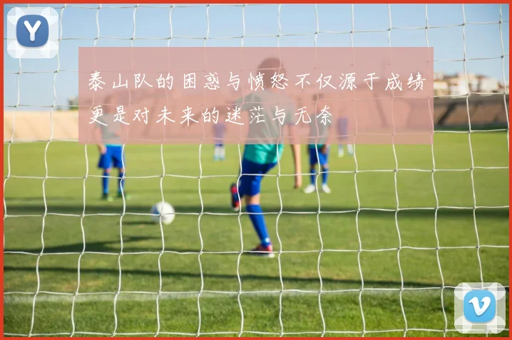泰山队的困惑与愤怒不仅源于成绩更是对未来的迷茫与无奈